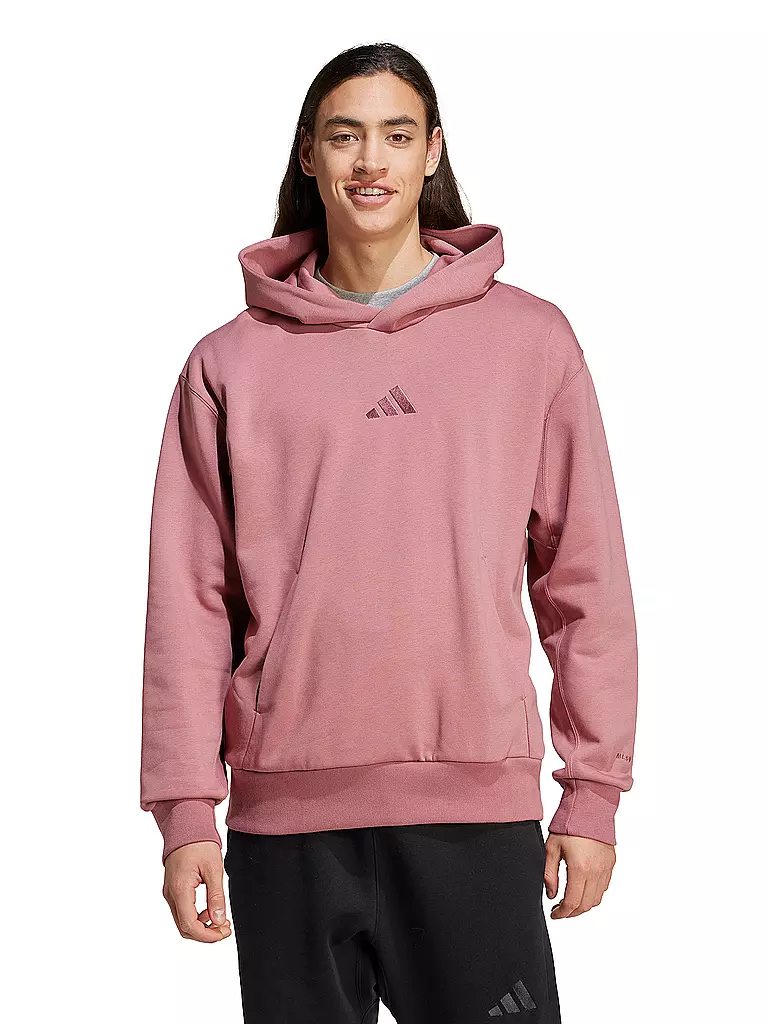 Adidas hoodie dunkelrot outlet